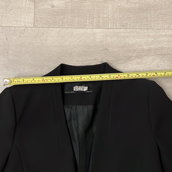 Black fully lined blazer Zara - Picture 9 of 10